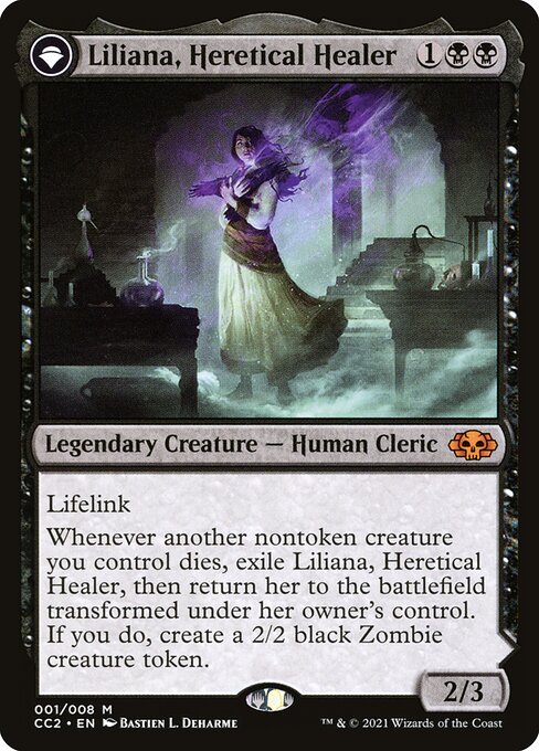 Liliana, Heretical Healer — Commander Collection: Black 1