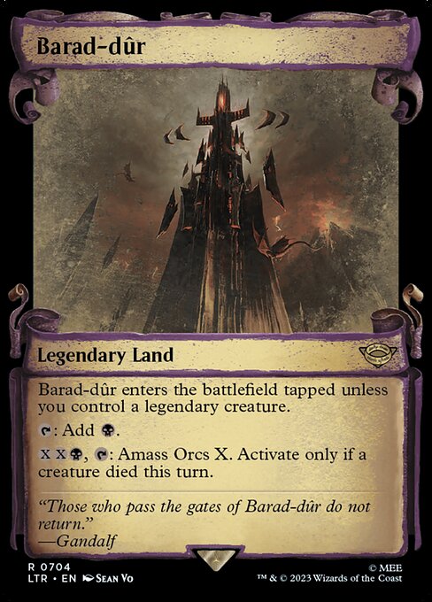 Barad-dûr — The Lord of the Rings: Tales of Middle-earth 704