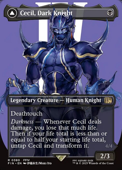 Cecil, Dark Knight — Final Fantasy 380