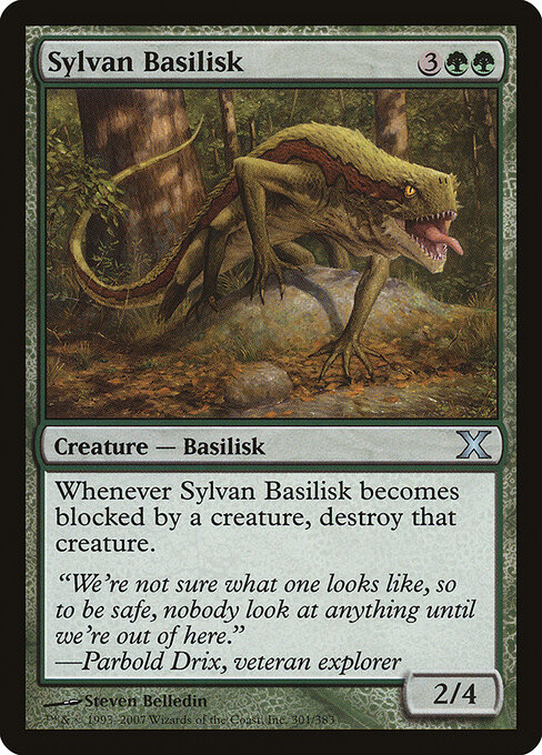 Basilisco Silvestre — Tenth Edition 301