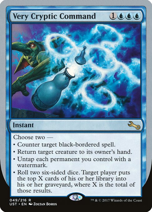 Very Cryptic Command — Unstable 49e