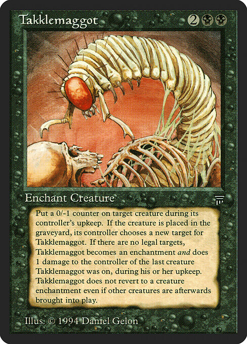 Takklemaggot — Legends 119
