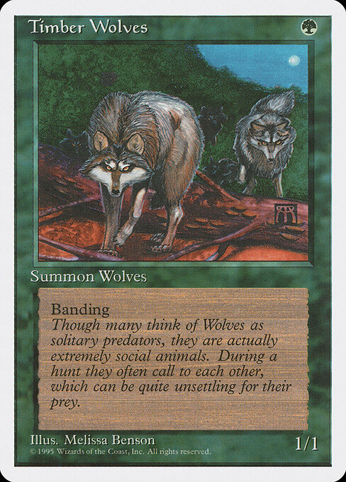 Lobos da Floresta — Fourth Edition 275