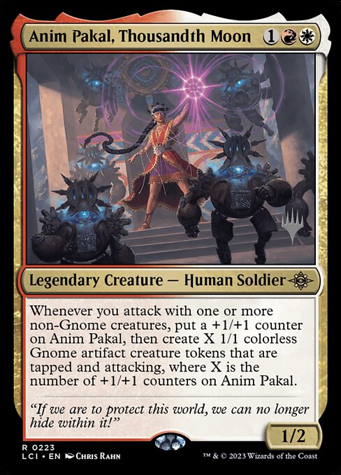 Anim Pakal, Milésima Lua — The Lost Caverns of Ixalan Promos 223p
