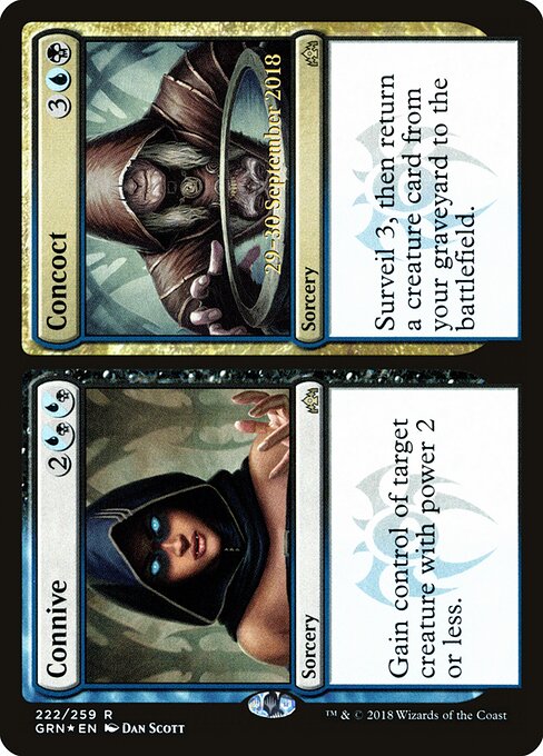 Conivente // Concoctante — Guilds of Ravnica Promos 222s