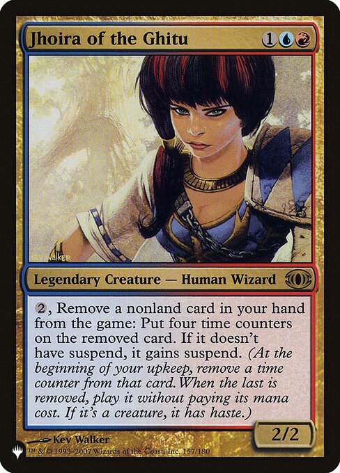 Jhoira de Ghitu — The List FUT-157