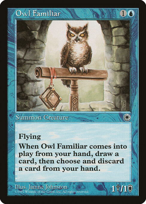 Owl Familiar — Portal 63