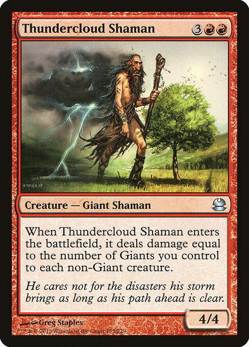 Xamã Cúmulo-Nimbo — Modern Masters 135