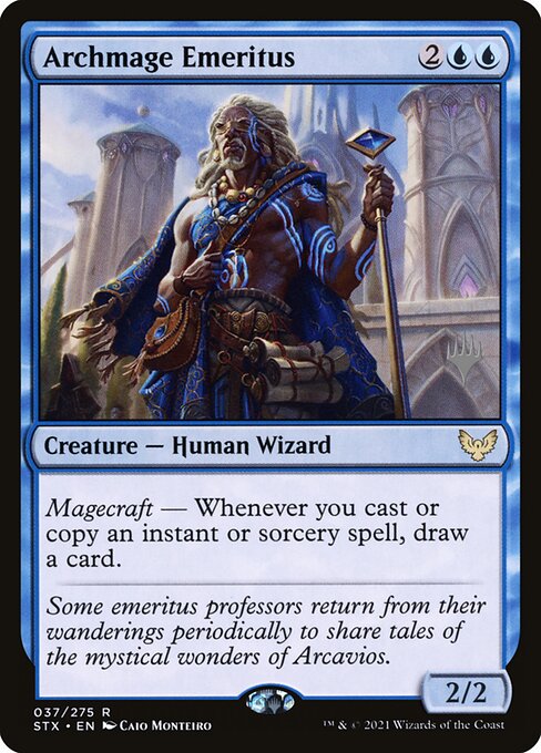 Arquimago Emérito — Strixhaven: School of Mages Promos 37p