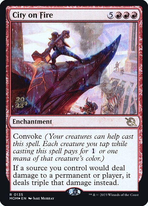 Cidade Incendiada — March of the Machine Promos 135s