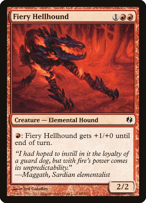 Sabujo Infernal — Duel Decks: Venser vs. Koth 49