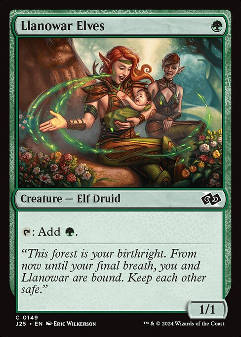 Elfos de Llanowar — Foundations Jumpstart 149