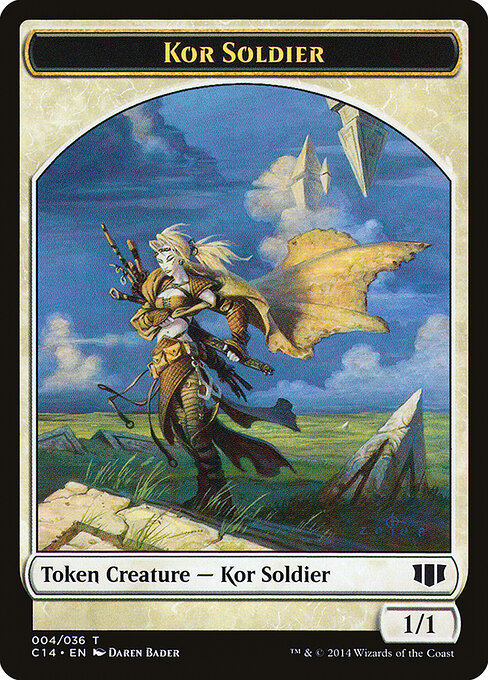 Kor Soldier — Commander 2014 Tokens 4