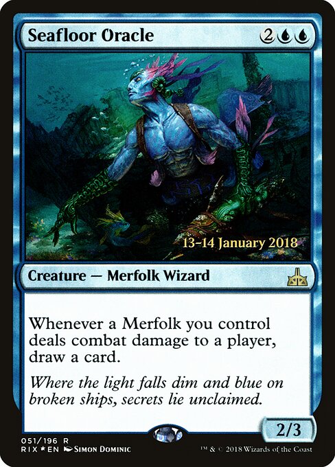 Oráculo do Fundo do Mar — Rivals of Ixalan Promos 51s