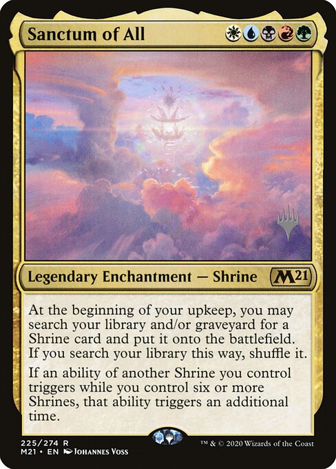Santuário de Tudo — Core Set 2021 Promos 225p