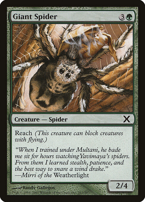 Aranha Gigante — Tenth Edition 267