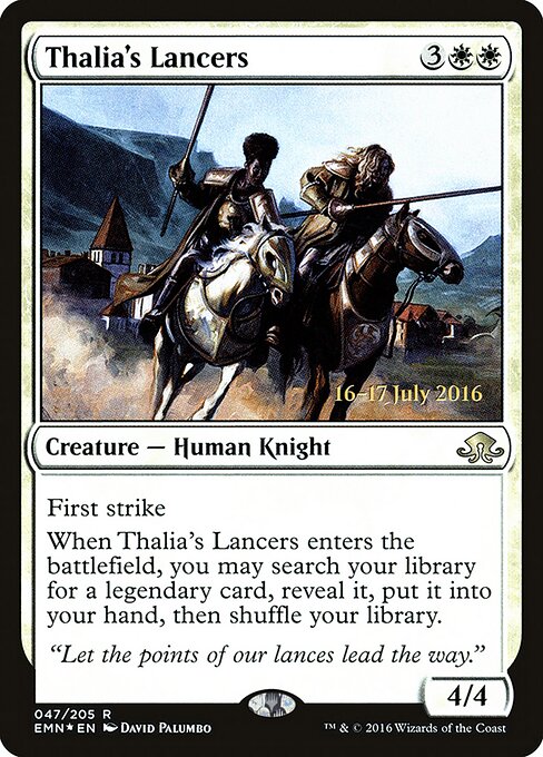 Lanceiras de Thalia — Eldritch Moon Promos 47s