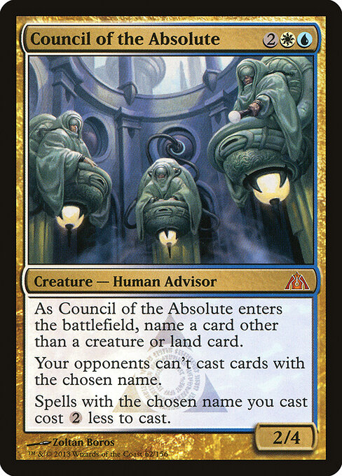 Council of the Absolute — Dragon's Maze 62