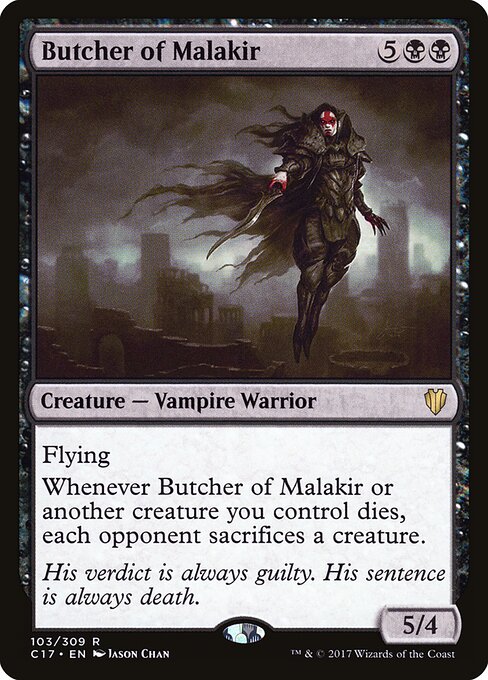 Carniceiro de Malakir — Commander 2017 103