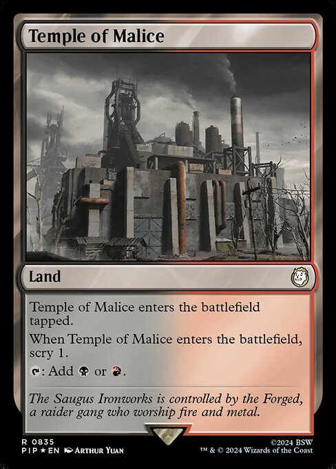Templo da Maleficência — Fallout 835
