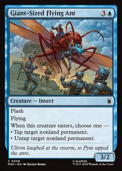 Giant-Sized Flying Ant — Marvel Super Heroes 56