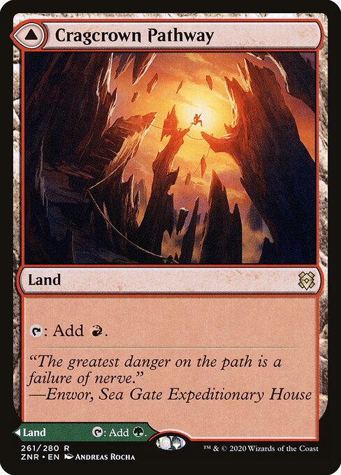 Cragcrown Pathway — Zendikar Rising 261
