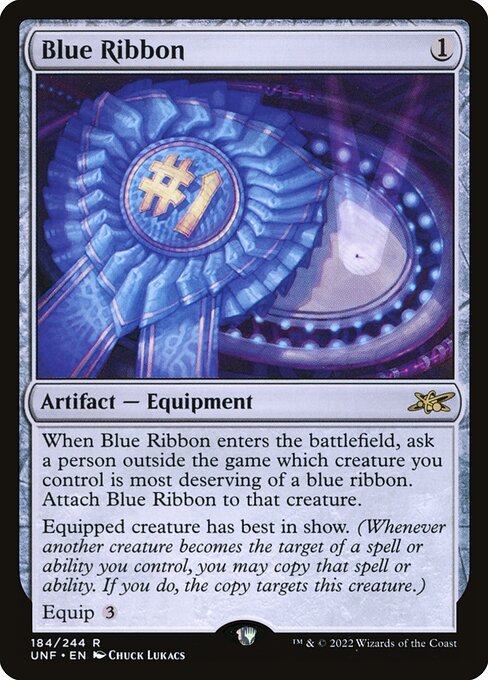 Blue Ribbon — Unfinity 184