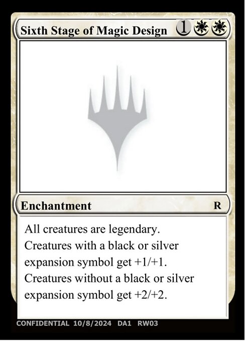 Sixth Stage of Magic Design — Unknown Event RW03h