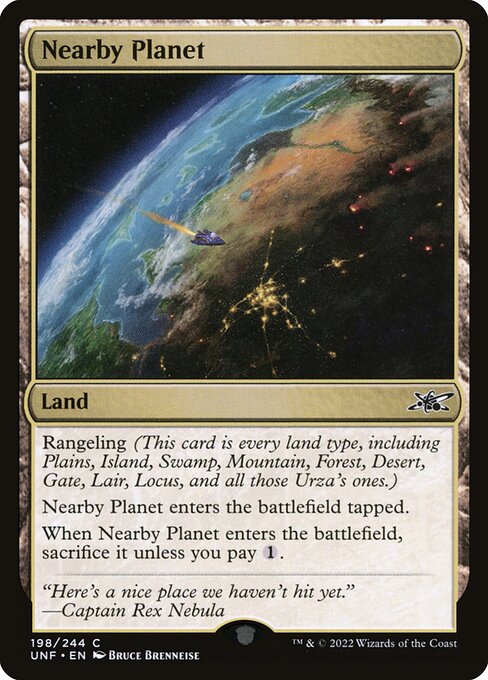 Nearby Planet — Unfinity 198