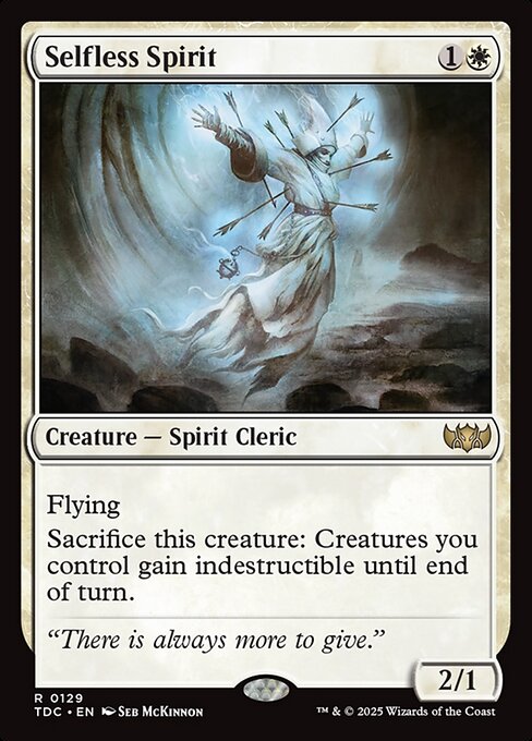 Espírito Altruísta — Tarkir: Dragonstorm Commander 129