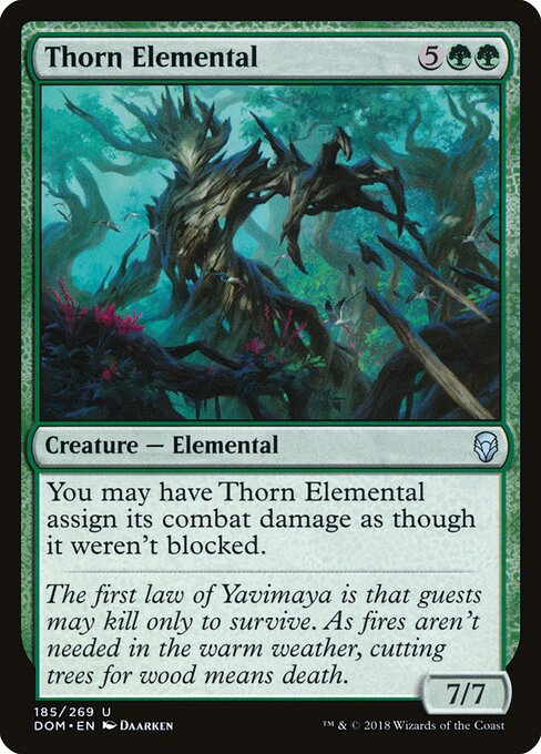 Elemental dos Espinhos — Dominaria 185