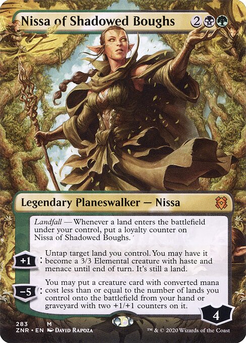 Nissa dos Ramos Umbrosos — Zendikar Rising 283