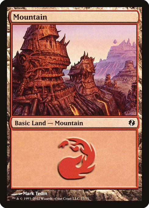 Montanha — Duel Decks: Venser vs. Koth 77