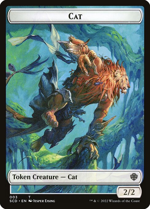 Cat — Starter Commander Deck Tokens 3