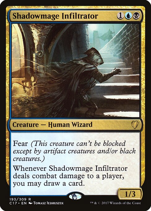 Mago das Sombras Infiltrador — Commander 2017 193