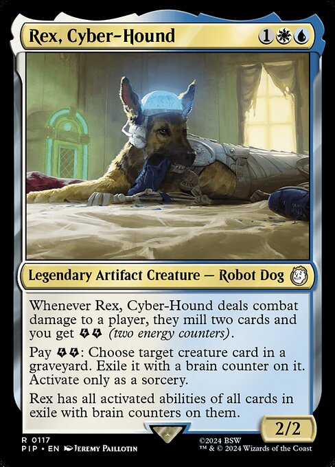 Rex, Cyber-Hound — Fallout 117