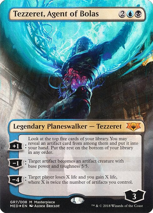 Tezzeret, Agente de Nicol Bolas — Mythic Edition GR7