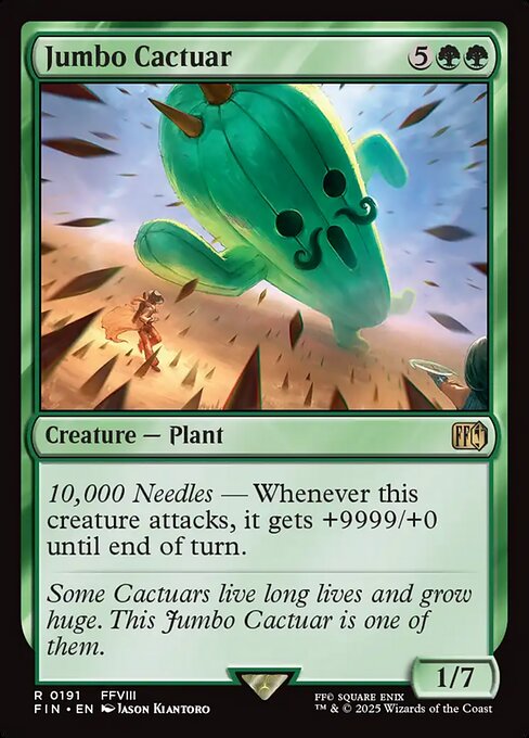 Jumbo Cactuar — Final Fantasy 191