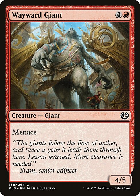 Gigante Errático — Kaladesh 139