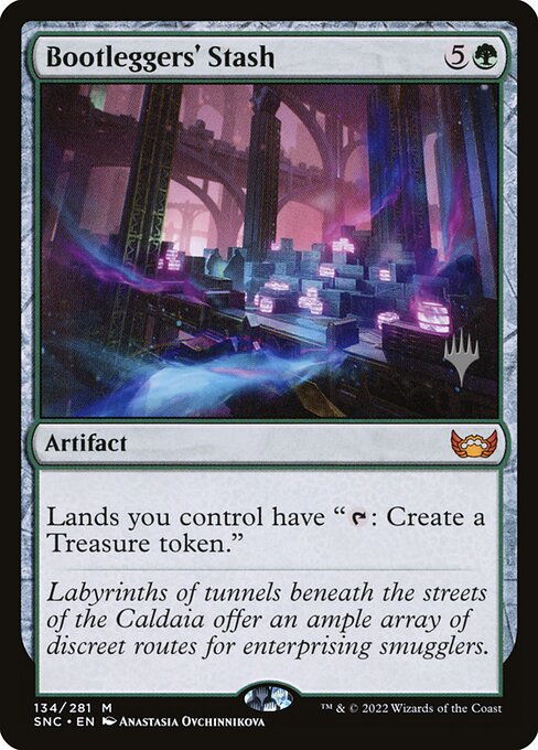 Estoque do Contrabandista — Streets of New Capenna Promos 134p