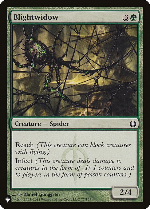 Viúva-necrótica — The List MBS-77