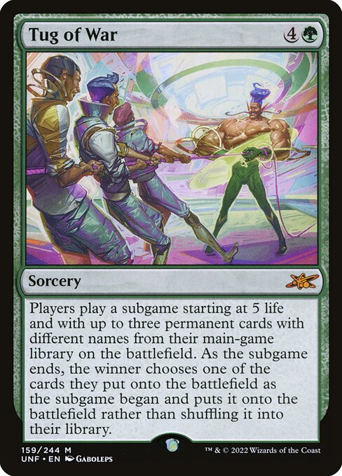 Tug of War — Unfinity 159