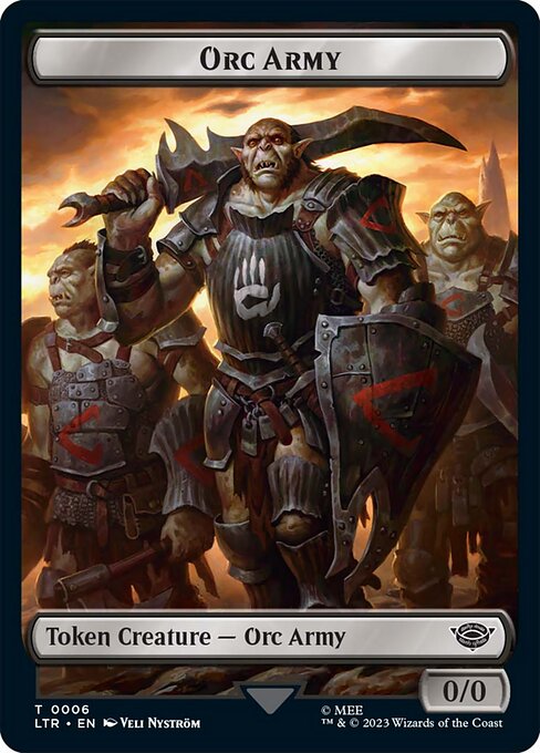 Orc Army — Tales of Middle-earth Tokens 6