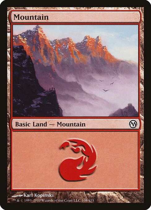 Montanha — Duels of the Planeswalkers 108