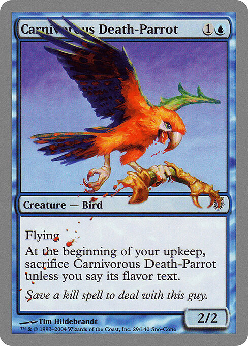 Carnivorous Death-Parrot — Unhinged 29