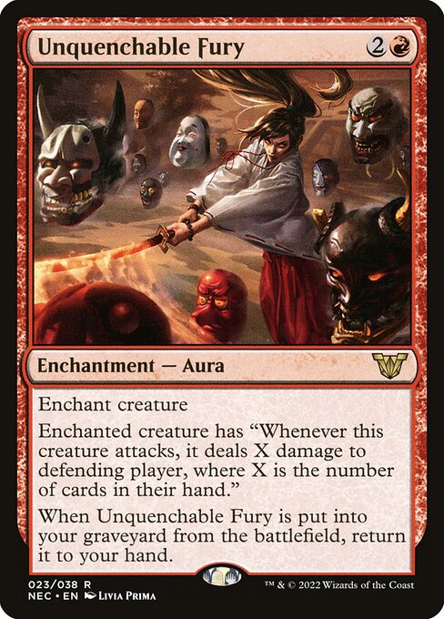 Fúria Inextinguível — Neon Dynasty Commander 23