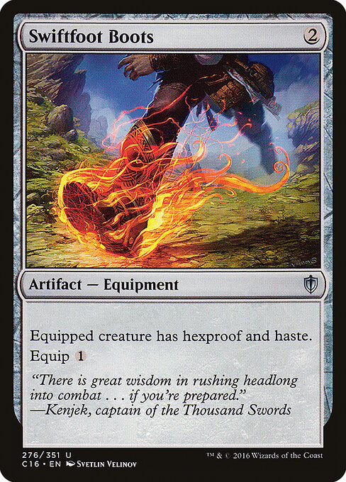 Botas Pé-ligeiro — Commander 2016 276