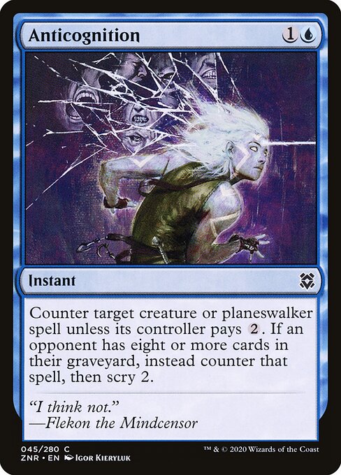 Anticognição — Zendikar Rising 45