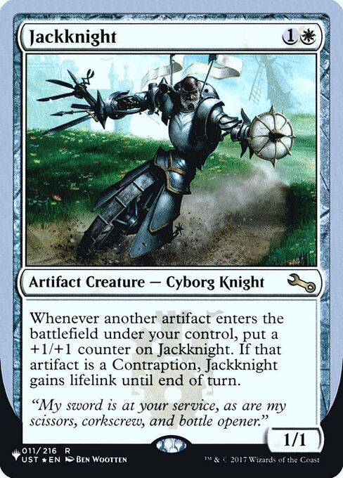 Jackknight — The List (Unfinity Foil Edition) 5