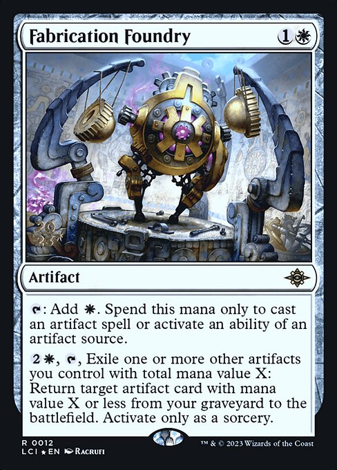 Fundição de Fabricação — The Lost Caverns of Ixalan Promos 12s